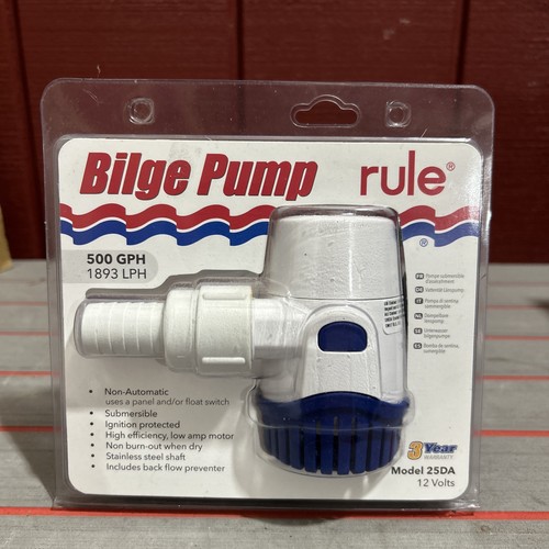 Rule 25da 500 gph non - 25da,